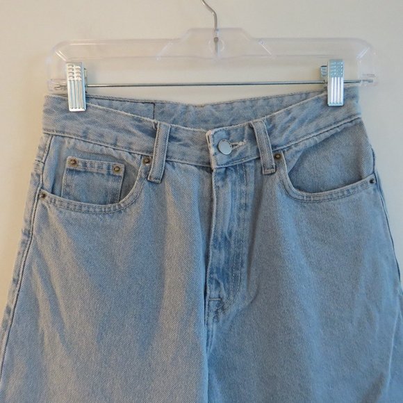 DR. DENIM Donna Pebble Superlight Retro High Rise Wide Leg Jeans - Size 24 NWT - Picture 4 of 15